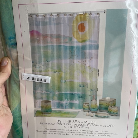 Scatter Joy Shower Curtain new in package💛💚 - Picture 3 of 6